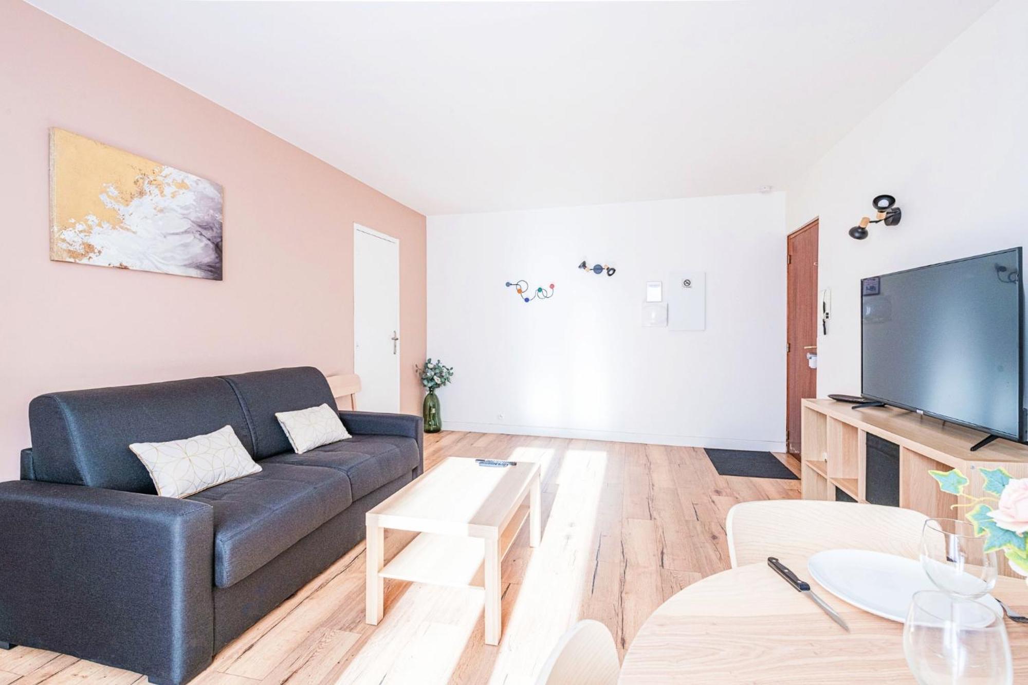 Ideal Pro Et Famille En Hypercentre - 3 Lits 코르베일에쏘네 외부 사진